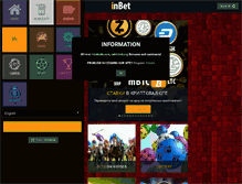 Tablet Screenshot of cafe.inbet.cc